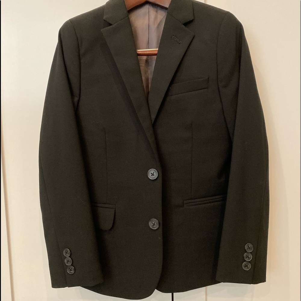 Boy’s Nordstrom brand black suit jacket